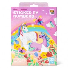 Sticker by Numbers - Magical Garden - Tiger Tribe